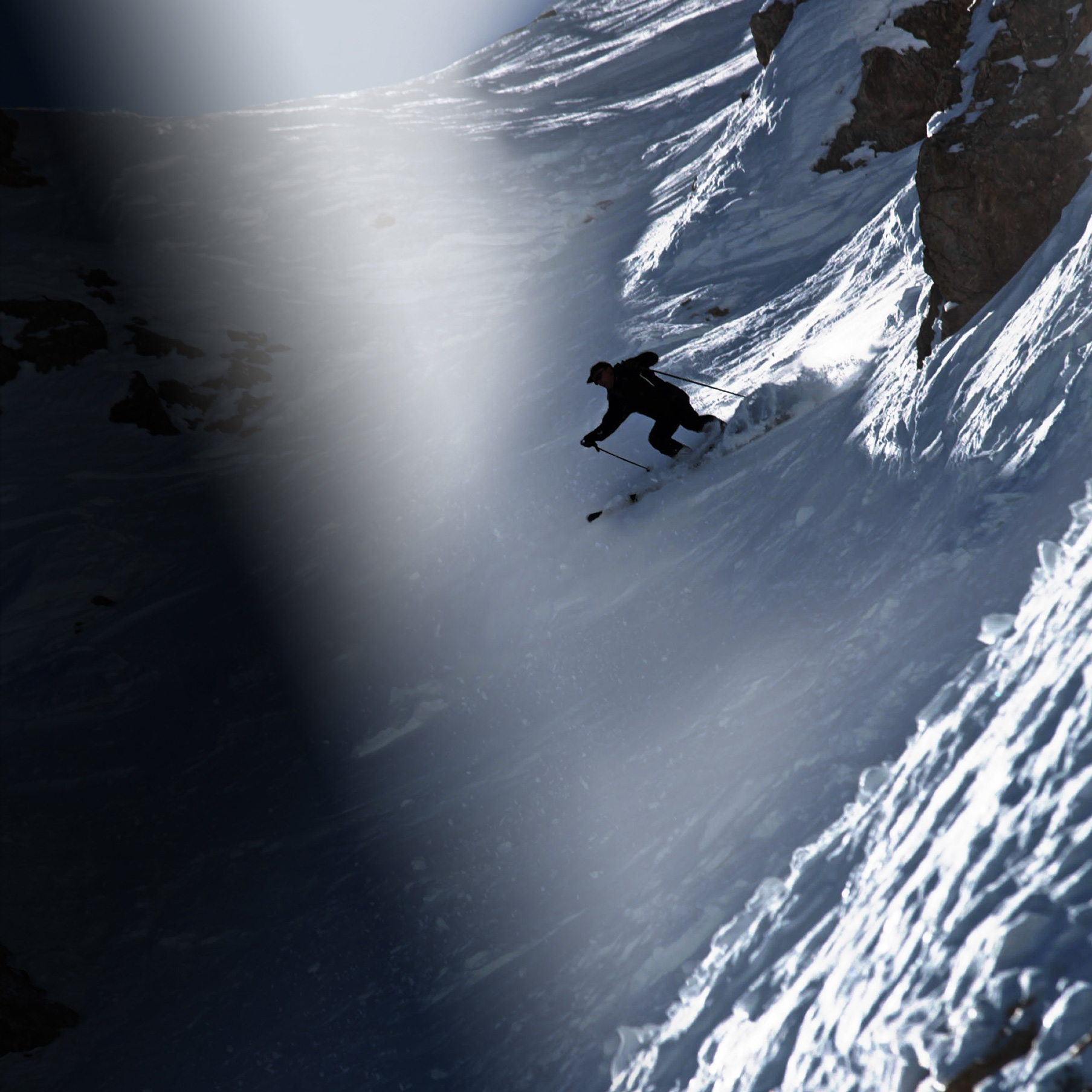 ski couloir