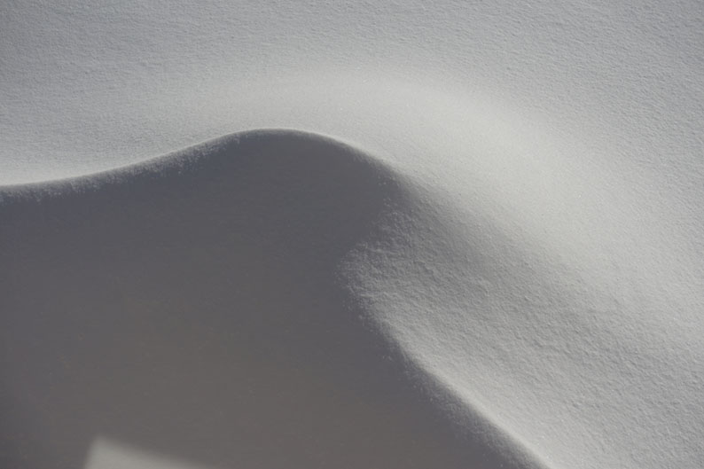 Dune de neige