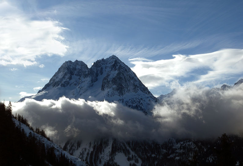 Sommets et nuages